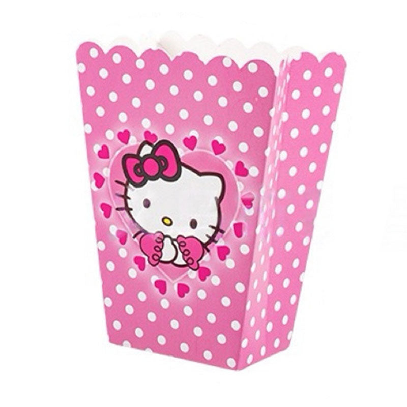 Hello Kitty Popcorn Boxes 6pk