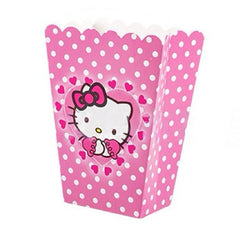 Hello Kitty Popcorn Boxes 6pk