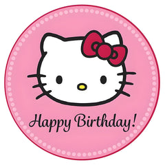 Hello Kitty Edible Icing Cake Image