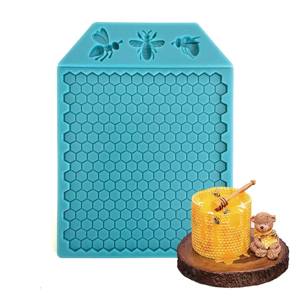 Honeycomb & Bee Silicone Mould