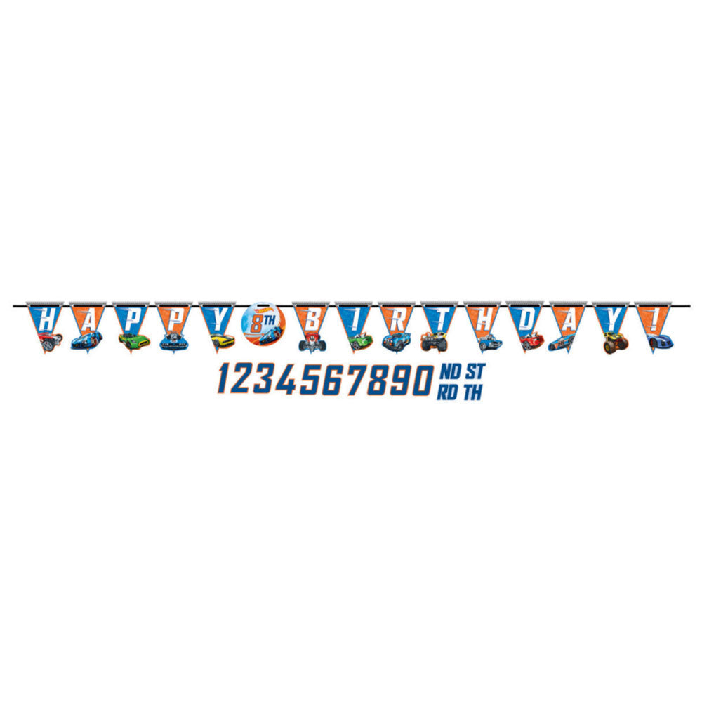 Hot Wheels Jumbo Add-An-Age Banner