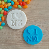 I ❤️NZ Fondant Stamp