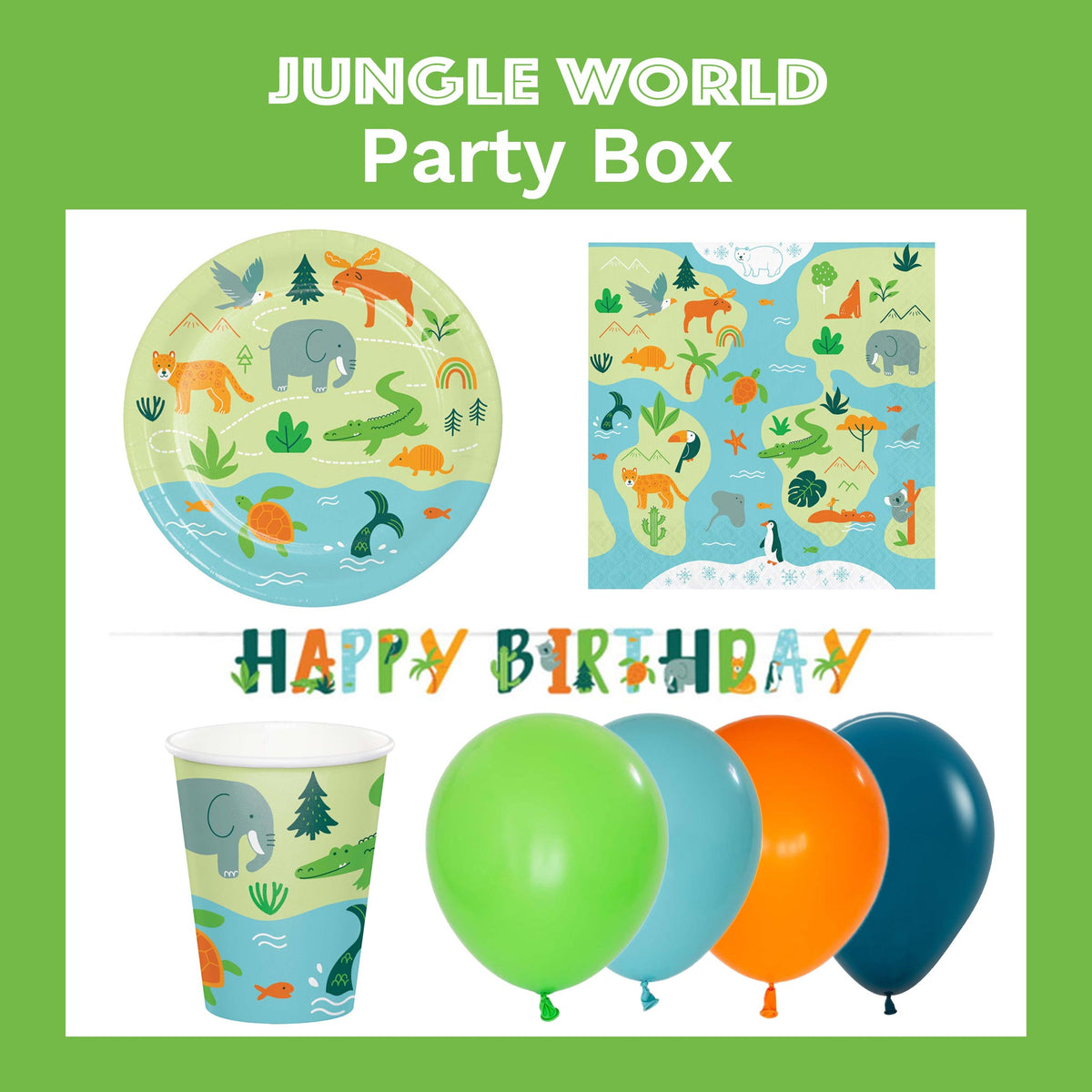 Jungle World Party Box