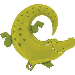 Jumbo Jungle Alligator Foil Balloon