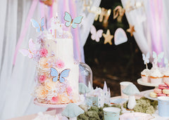 Butterflies Cake Toppers 9pk