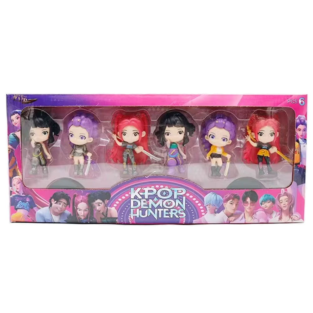 KPop Demon Hunters Figurines 6pk