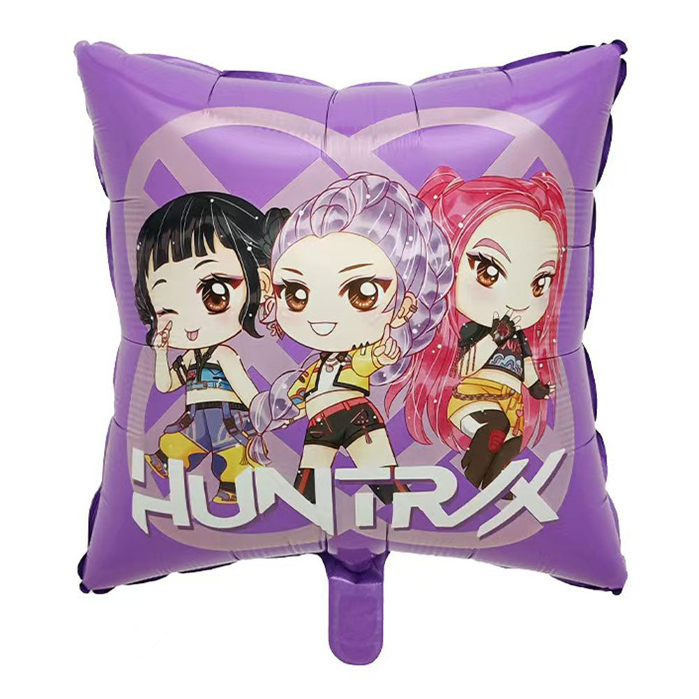 KPop Demon Hunters Square Foil Balloon