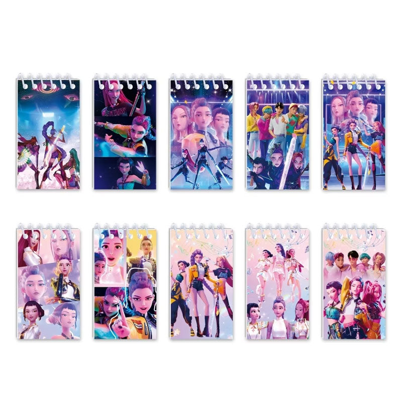 KPop Demon Hunters Notebook 10pk