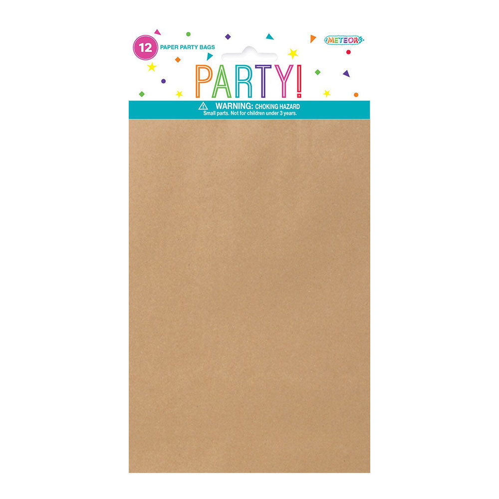 Kraft Treat Bags 12pk