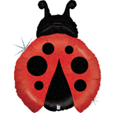 Holographic Ladybug Balloon