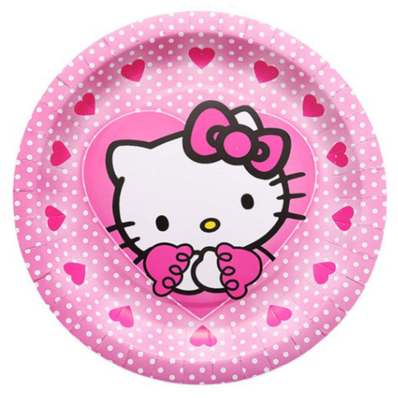 Hello Kitty Large Plates 10pk