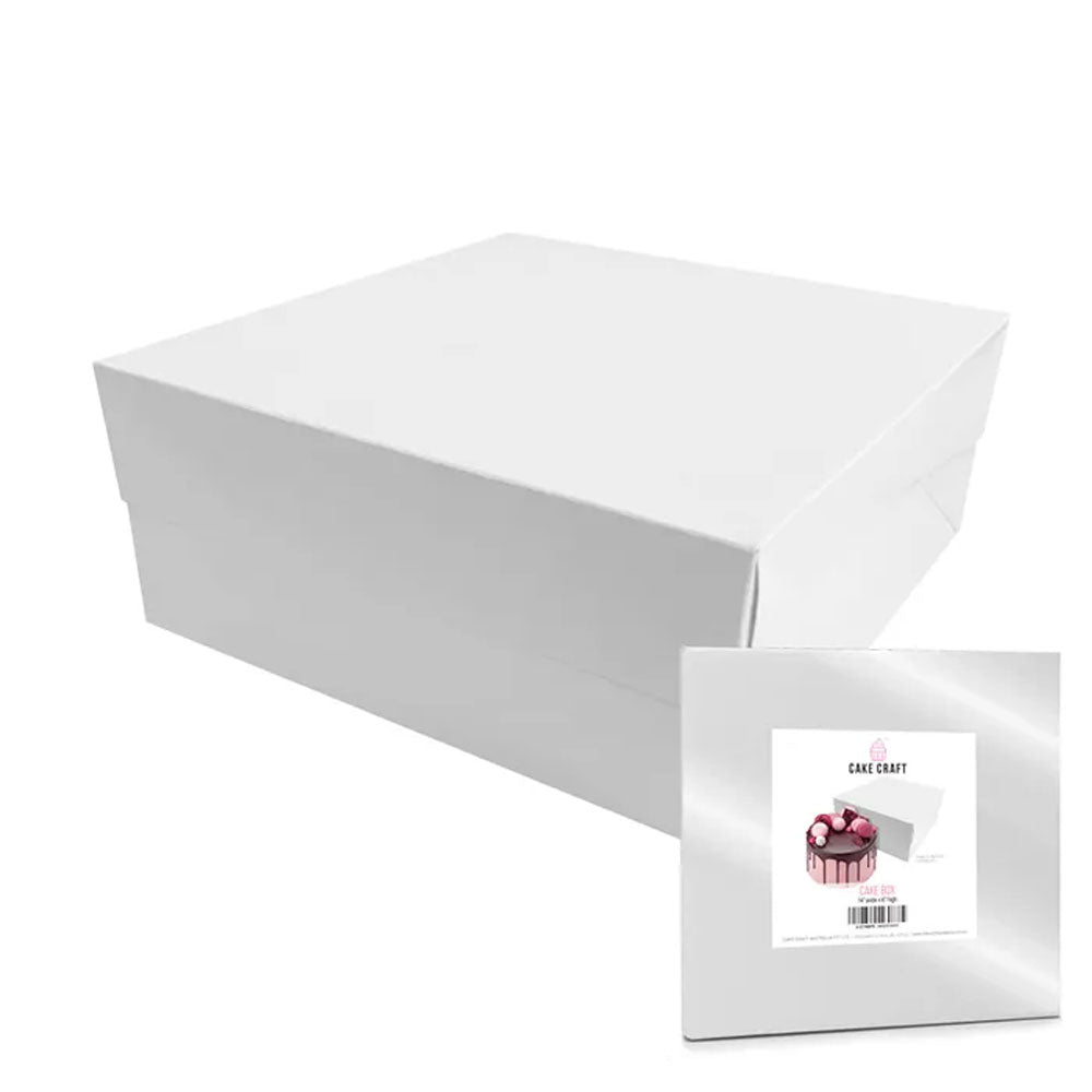 Large Cake Box 14x14x6in (35cm x 35cm x 15cm high)