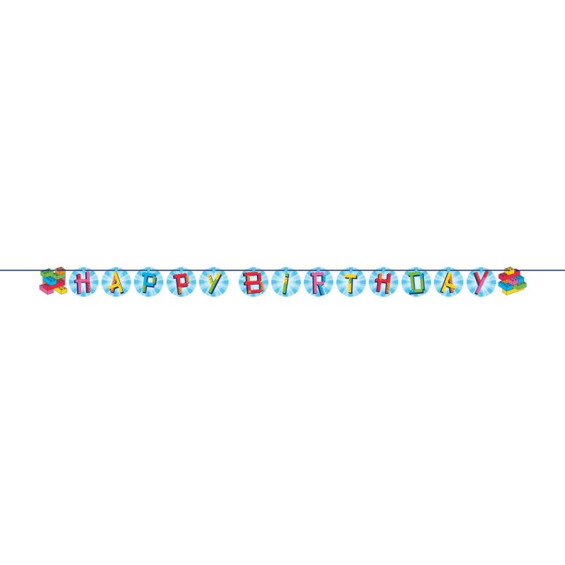 Block Bash Ribbon Banner