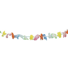 Rainbow Flower Lei Garland