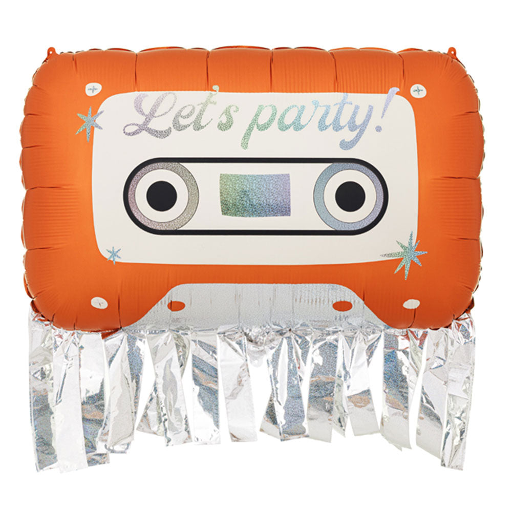 Jumbo Cassette Tape Foil Balloon