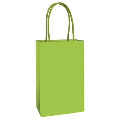 Lime Green Kraft Treat Bags 8pk
