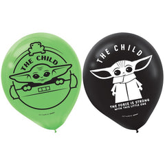 The Mandalorian Star Wars Balloons 6pk