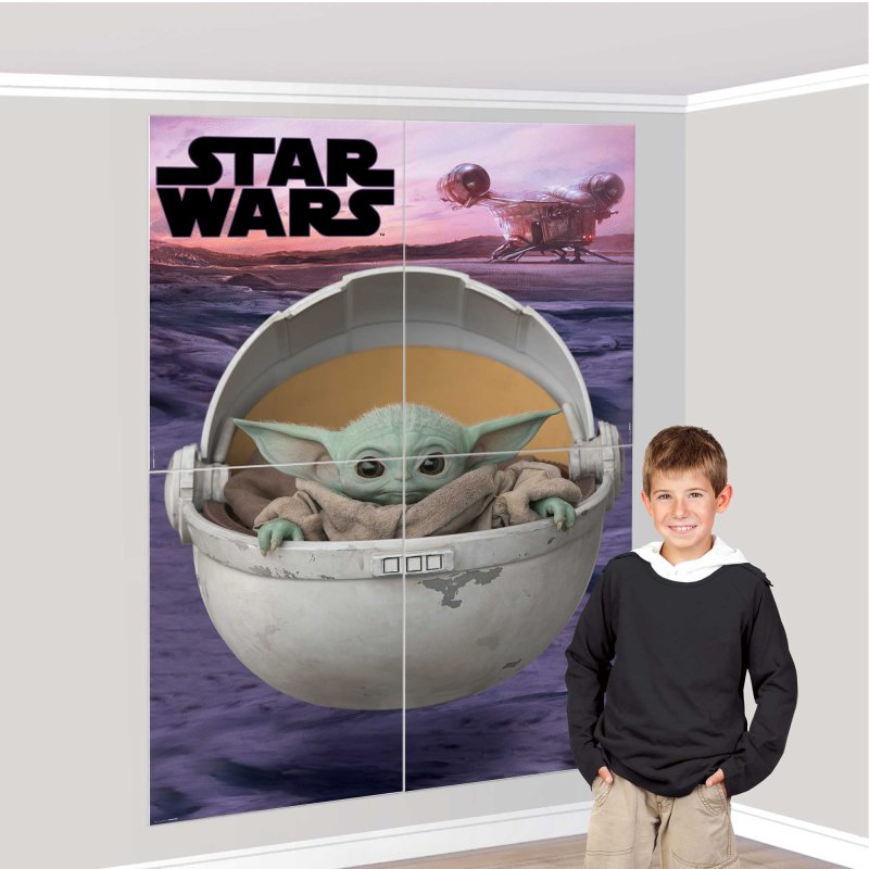 The Mandalorian Wall Decorating Kit