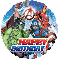 Avengers Happy Birthday Foil Balloon