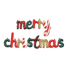 Merry Christmas Foil Balloon
