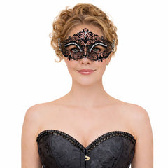 Venetian Metal Masquerade Mask