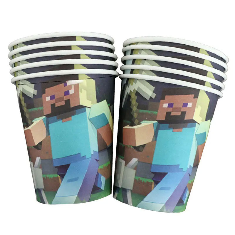 Minecraft Cups 10pk