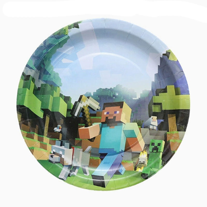 Minecraft Plates 10pk