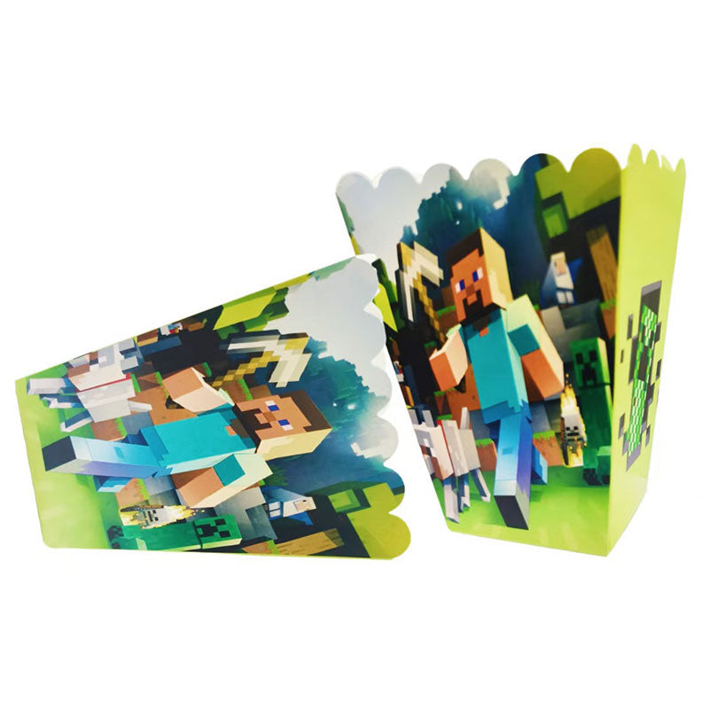 Minecraft Popcorn Boxes 6pk