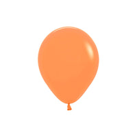 Mini Neon Orange Balloons