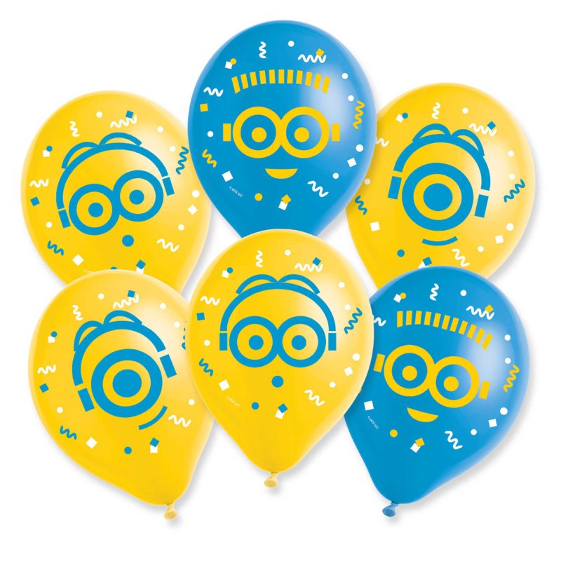 Minions Balloons 6pk