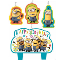 Minions Birthday Candle Set