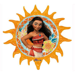 Large Moana Sun Foil Balloon