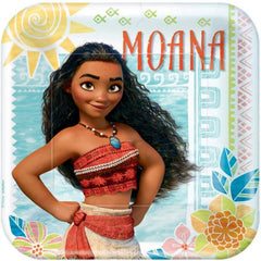Moana Large Plates 8pk