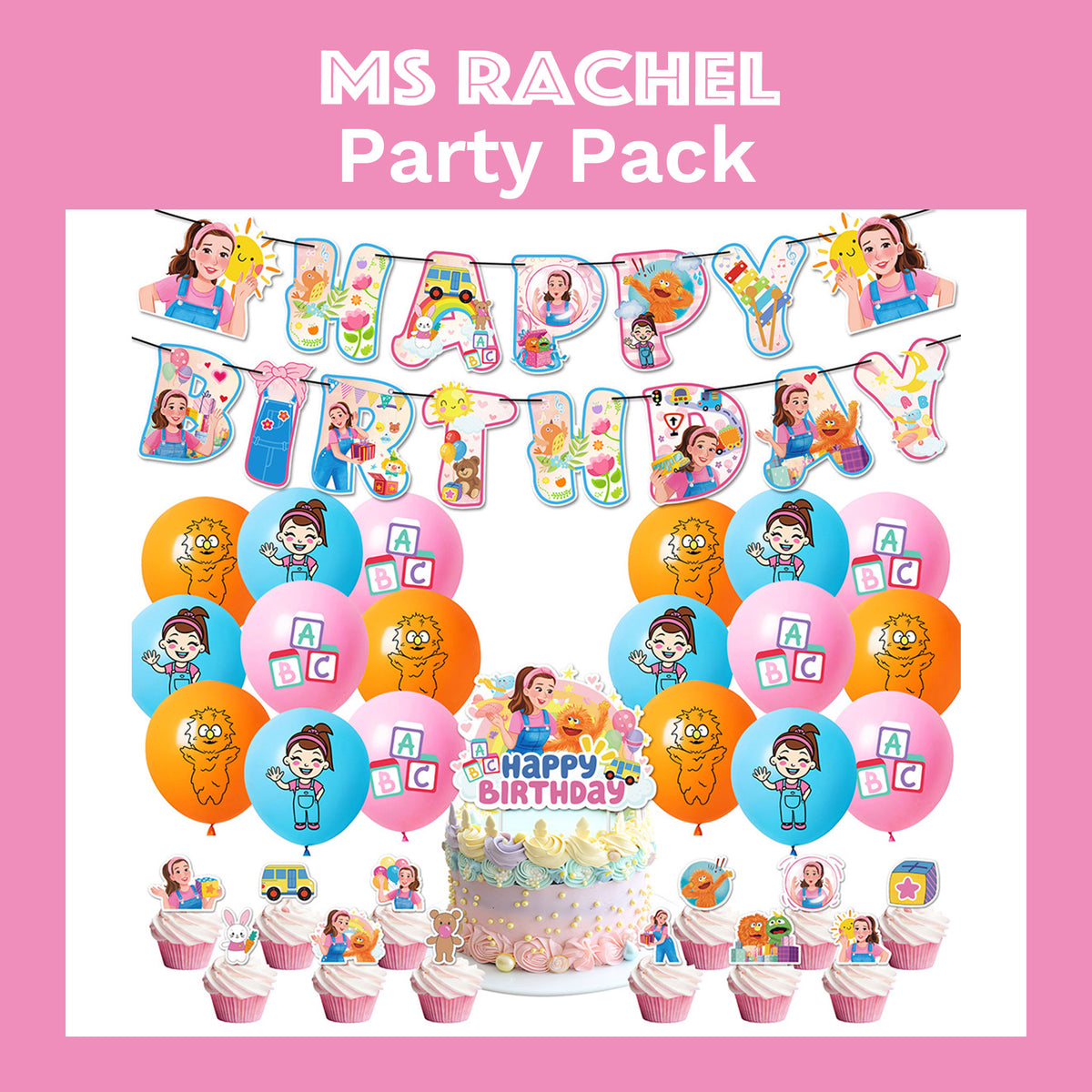 Ms Rachel Party Pack