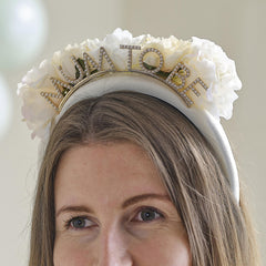 Floral Mum to Be Baby Shower Headband