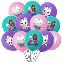 Gabby's Dollhouse Balloons 12pk
