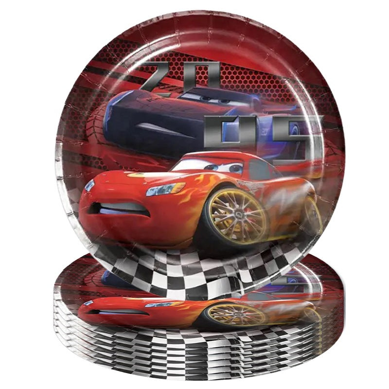 Disney Cars Plates 10pk
