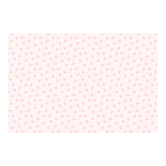 Paw Print Paper Tablecloth