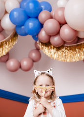 Cat Ears Headband & Whiskers Set 5pk