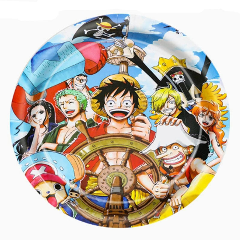 One Piece Large Plates 10pk
