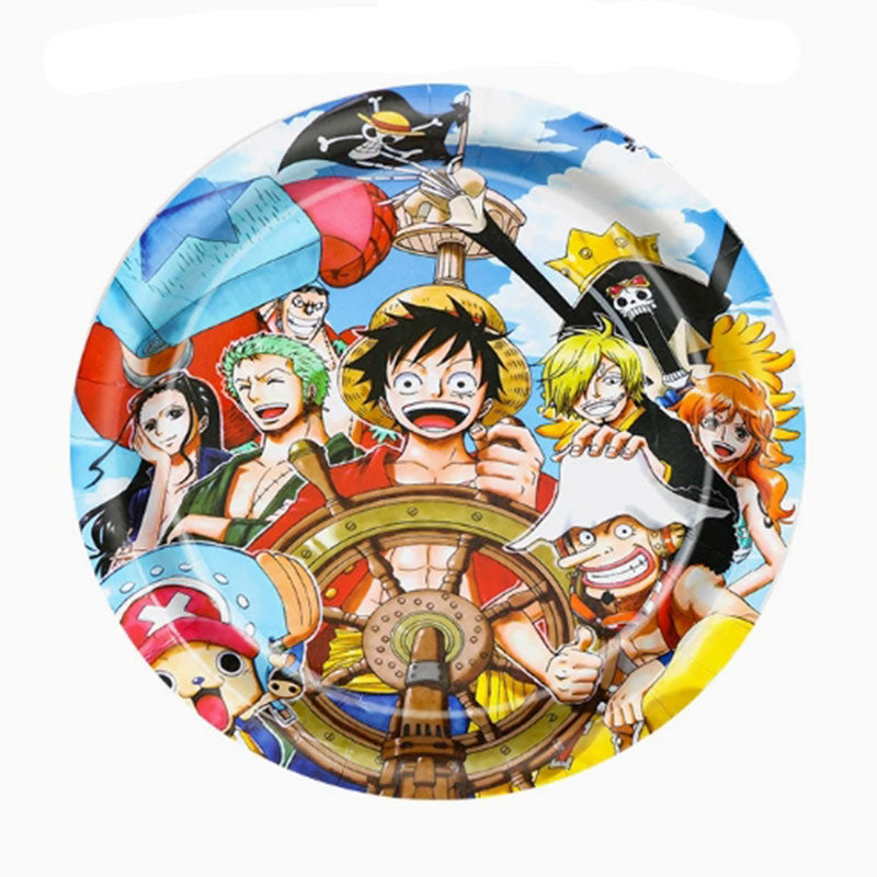 One Piece Plates 10pk