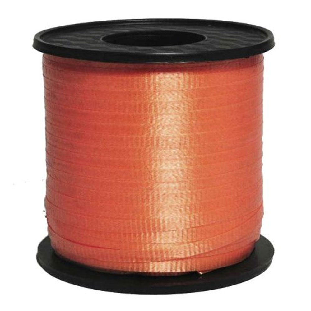 Burnt Orange Curling Ribbon 460m