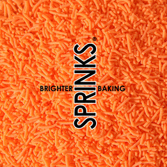 Orange Jimmies Sprinkles
