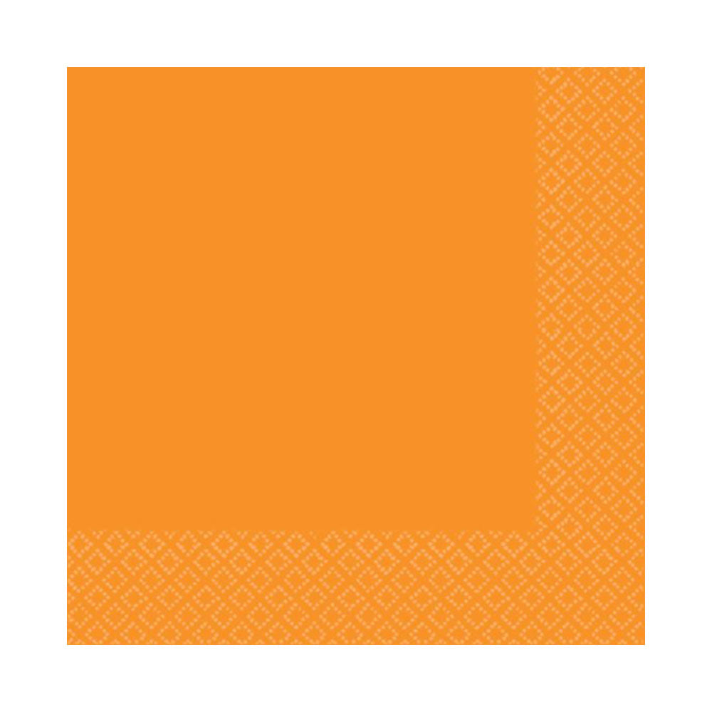 Orange Napkins 40pk