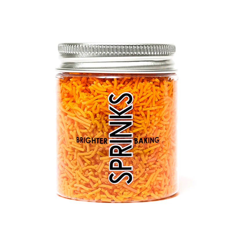 Orange Jimmies Sprinkles