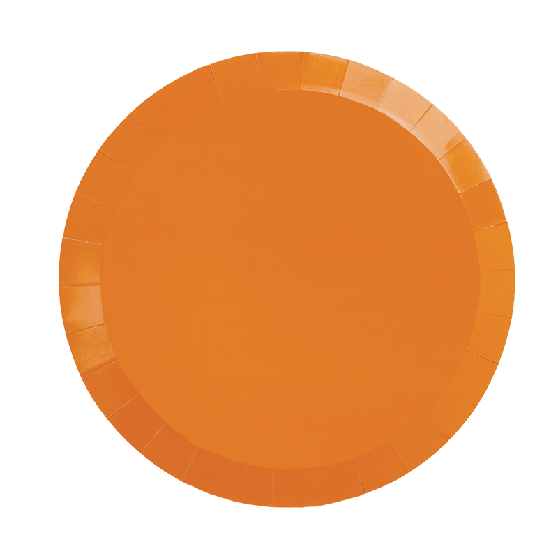Tangerine Dinner Plates 20pk
