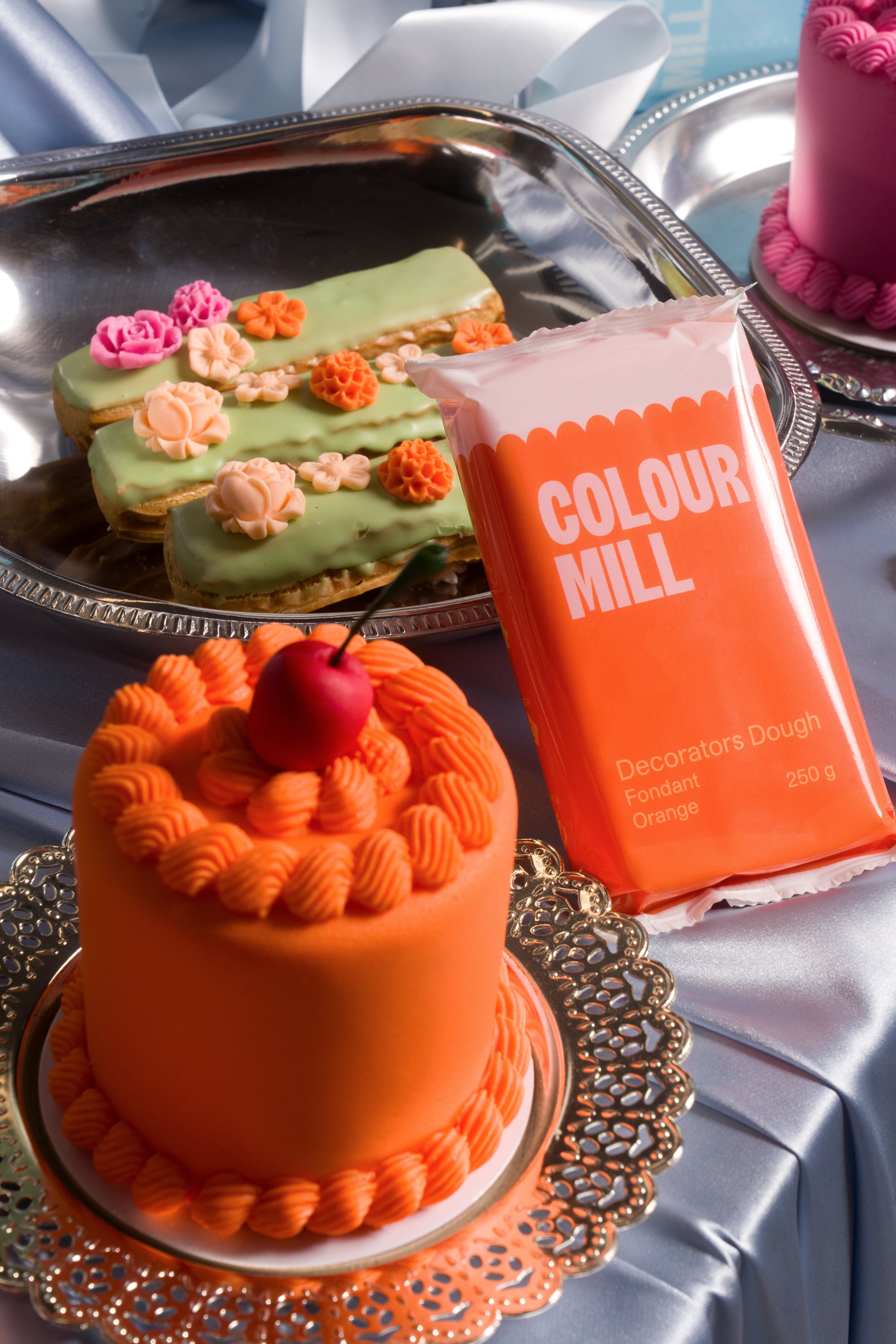 Colour Mill Decorators Dough Fondant - Orange