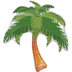Jumbo Beach Life Palm Tree Foil Balloon