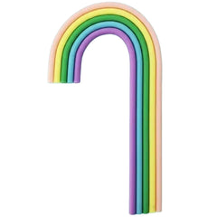 Pastel Rainbow Cake Topper