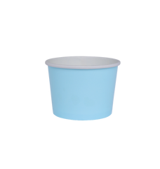 Pastel Blue Paper Gelato Treat Cup 10pk